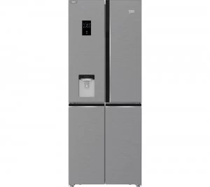Image of Beko GNE480EC3DVX 474L Frost Free American Freestanding Fridge Freezer