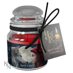 Image of Rose Pack Of 6 Love Spell Scented Candle 300g