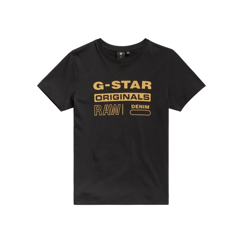 Image of G-Star Kid's T-Shirt G-Star Originals Noir Male 12 ans