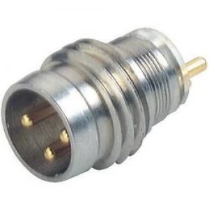 Image of Hirschmann 933 391 001 ELST 3308 RV KM Device Connector For M8 sensors Metal Silver metallic