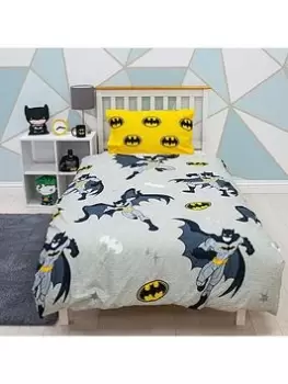 Image of Batman Batman Logo Single Duvet Set, Multi