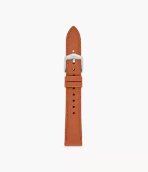 Image of Fossil Women 16mm Light Brown Eco Leather Strap