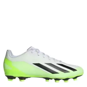 Image of adidas X.4 Adults Firm Ground Football Boots - White