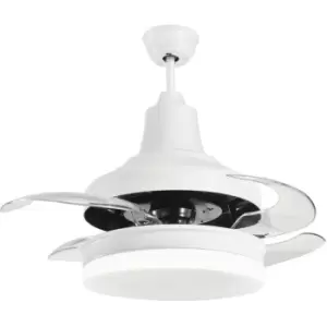 Image of Cristal Record Bell DC LED Ceiling Fan 55W CCT