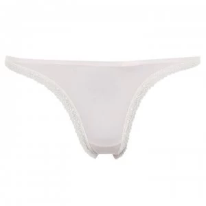Image of Calvin Klein Lace Thong - Pink