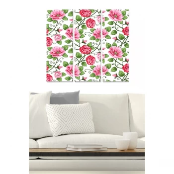 Image of MDF4940529 Multicolor Decorative MDF Painting (3 Pieces)