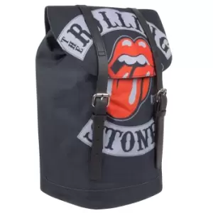Image of Rock Sax Official The Rolling Stones 1978 Tour Tongue Heritage Backpack (One Size) (Black)