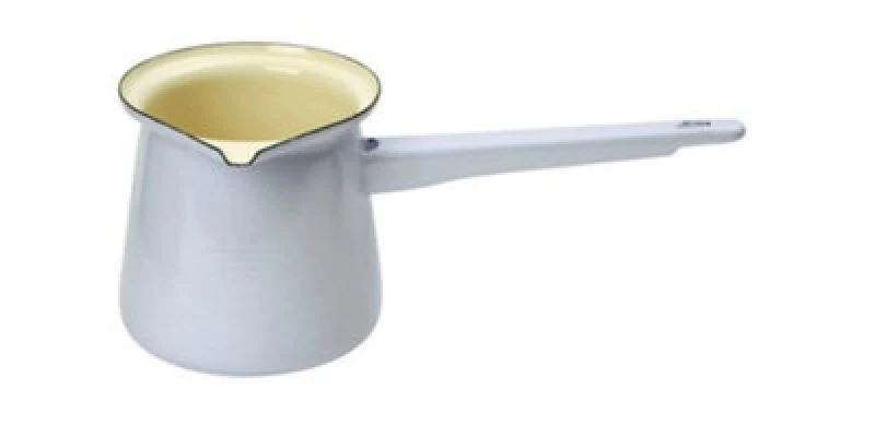 Image of Dexam Vintage Home 400Ml Turkish Coffee Pot With Enamel Finish Dove Lilac Grey