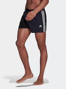 Image of adidas Classic 3-stripes Swim Shorts, Green, Size 3XL, Men