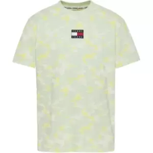 Image of Tommy Jeans Tjm Clsc Camo Aop Tee - Green