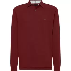 Image of Tommy Hilfiger 1985 Long Sleeve Polo - Red