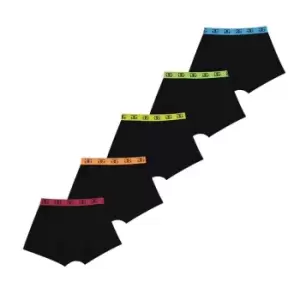 Image of Giorgio 5 Pack Trunks Junior Boys - Black