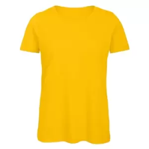 Image of B&C Womens/Ladies Favourite Organic Cotton Crew T-Shirt (XL) (Gold)