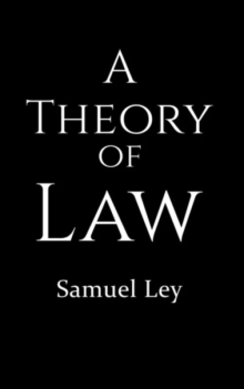 Image of A Theory of Law Paperback / softback