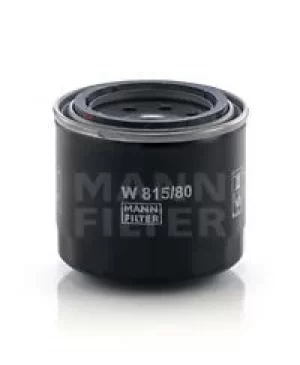 Image of Oil Filter W815/80 By Mann