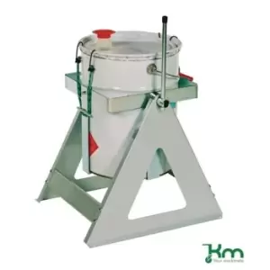 Image of Galvanised Stainless Steel Drum Tipper for Round 20 & 25 Litre Containers