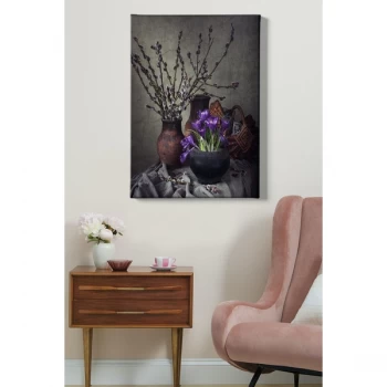 Image of Kanvas Tablo (70 x 100) - 139 Multicolor Decorative Canvas Painting