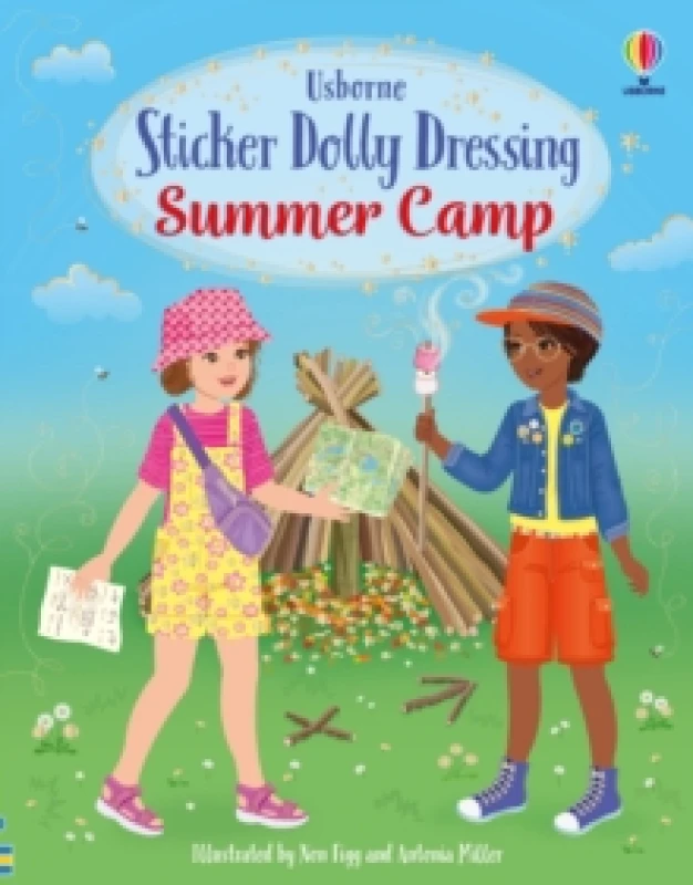 Image of Sticker Dolly Dressing Summer Camp Paperback / softback