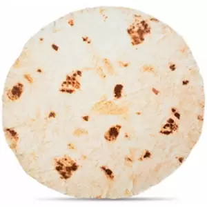 Image of Haven Soft Baby Round Flour Burritos Tortilla Flannel Blanket, 120x120cm