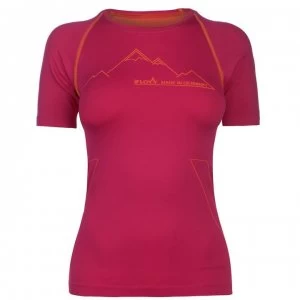 Image of IFlow Short Sleeve T Shirt Ladies - Pink