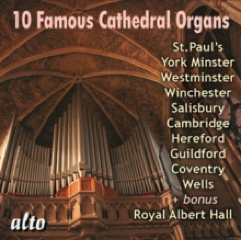 Image of 10 Famous Cathedral Organs CD / Album