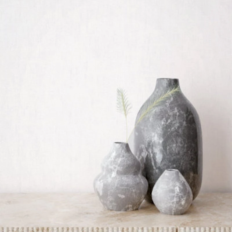 Image of Galerie Industrial Effects White Matte Plain Texture Wallpaper Roll