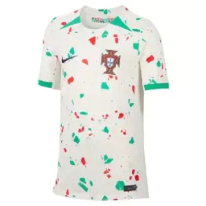 Image of Nike Portugal Away Shirt 2023 Juniors - Yellow