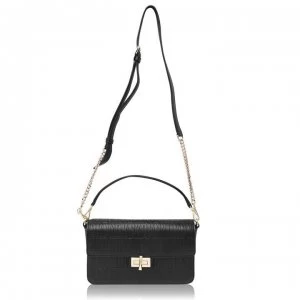 Image of DKNY Jojo Emblem Bag - Black/Gold BGD
