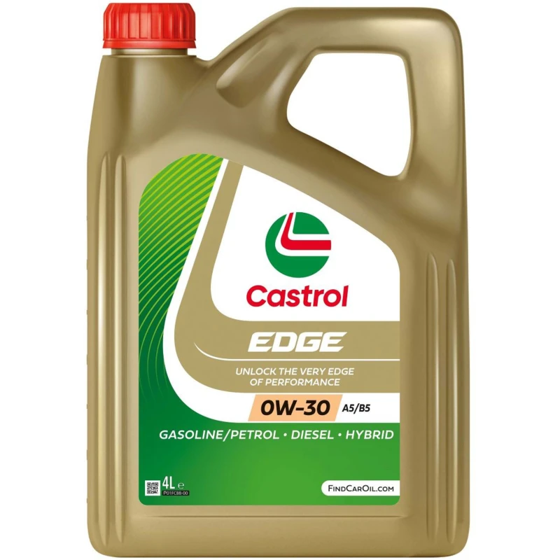 Image of Castrol 15F6A5 Engine oil Castrol EDGE 0W-30 A5/B5 Capacity: 4l, Full Synthetic Oil Engine Oil (1862)