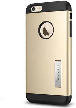 Image of Spigen Apple iPhone 6s Plus Case Slim Armor - Champagne Gold