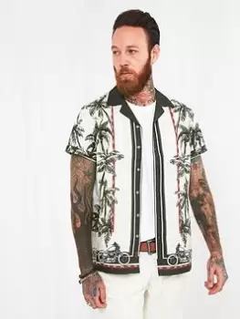 Image of Joe Browns Nostalgia Shirt - Green Size M Men