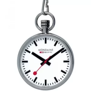 Image of Unisex Mondaine Swiss Railways Pocket Watch
