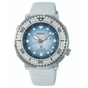 Image of Seiko Prospex Antarctica Tuna “Save the OceanAutomatic Blue Dial Silicone Bracelet Mens Watch SRPG59K1