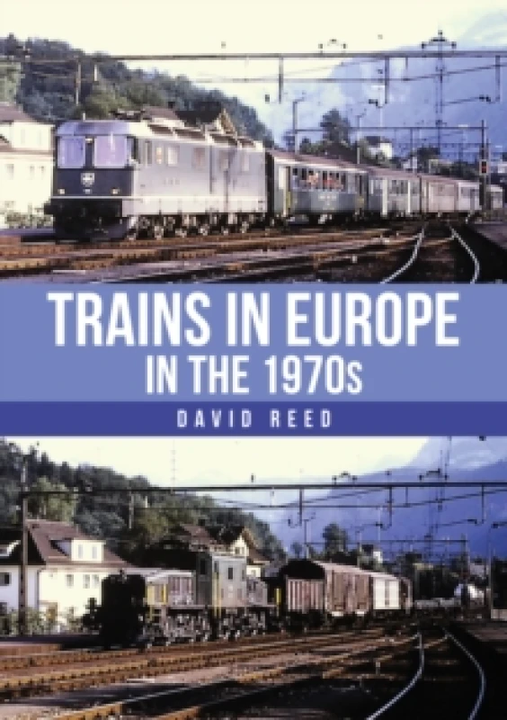 Image of Trains in Europe in the 1970s Paperback / softback