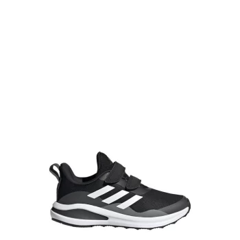 Image of adidas FortaRun Double Strap Running Shoes Kids - Black