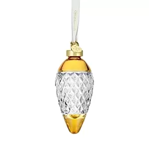 Image of Waterford Hope Drop Bauble Amber Ornament