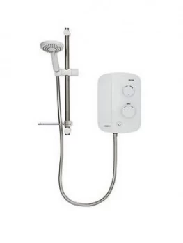 Image of Triton Thermostatic Power Shower Sr ; White