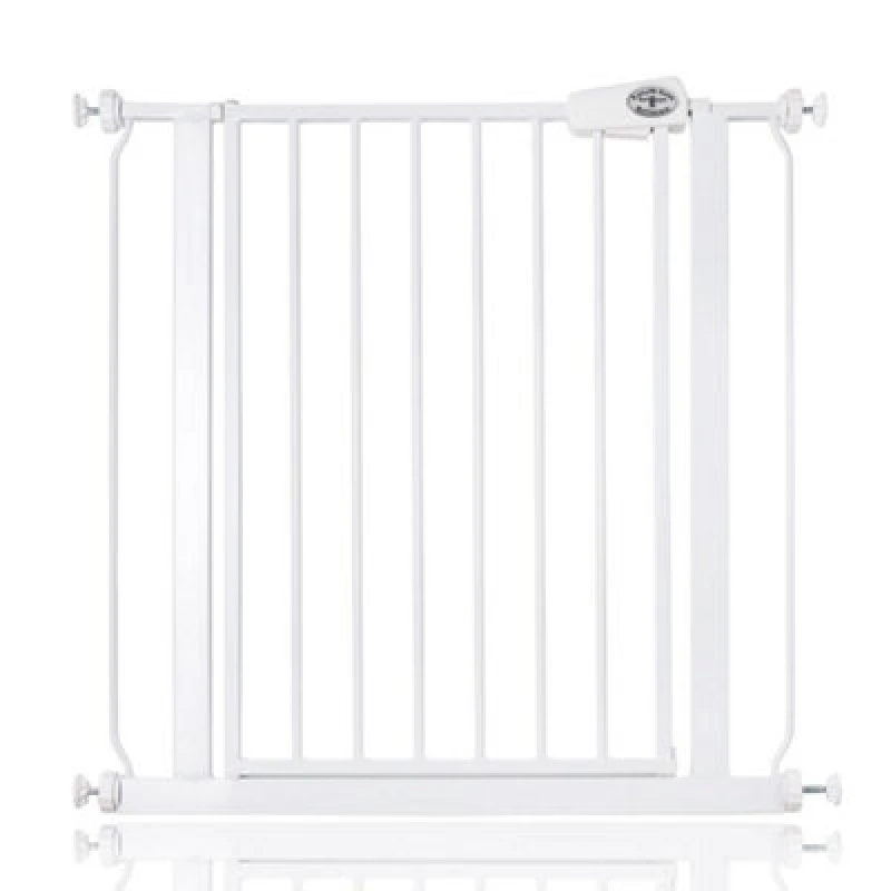 Image of Bettacare Easy Fit Gate, 75Cm - 83Cm, White, Pressure Fit Stair Gate, Baby Gate For Doors Hallways And Spaces