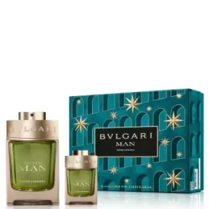 Image of BVLGARI Man Wood Essence Xmas Set