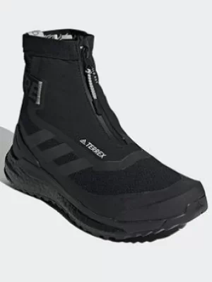 Image of adidas Terrex Free Hiker Cold.rdy Hiking Boots, Black/Grey, Size 9, Women