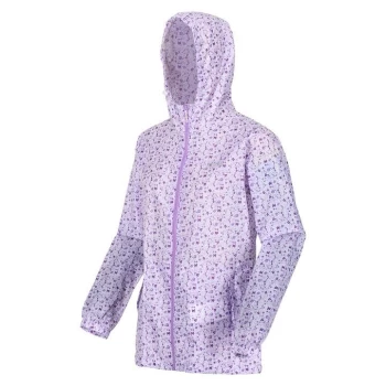 Image of Regatta Womens Printed Pack It III Waterproof Jacket - LtAmethyDtsy