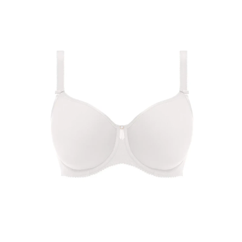 Image of Fantasie Womens Rebecca Essentials Moulded Spacer Bra in White Size: 30E White Female 30E