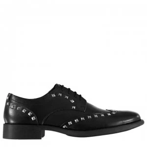 Image of Feud Rock Derby Shoes - Black Leather