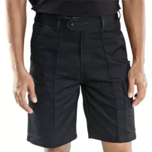 Image of Click Cargo Pocket Shorts Black - Size 42