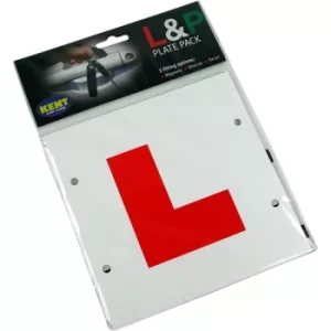 Image of Kent Car Care L & P Plate Pack (Pack Of 10)