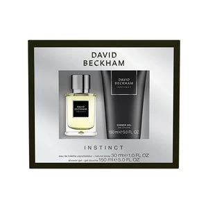 Image of David Beckham Instinct Gift Set 30ml Eau de Toilette + 150ml Shower Gel
