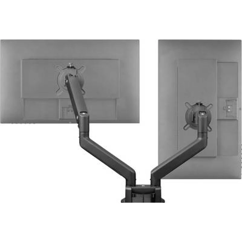 Image of ONE FOR ALL DM4210 Dual Arm Full Motion 13-35" Monitor Desk Mount - Black 8716184077678
