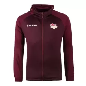 Image of Kukri Team England Full Zip Hoodie - Red