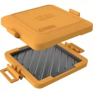 Image of Morphy Richards 511644 Mico Toastie 2 Microwave crockery Orange, Black