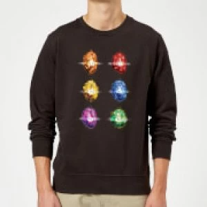 Image of Avengers Infinity Stones Sweatshirt - Black - M
